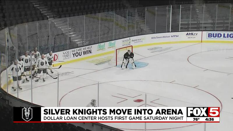Henderson Silver Knights move into new arena