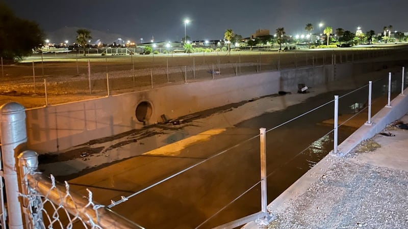 Body washes up in monsoon runoff in North Las Vegas