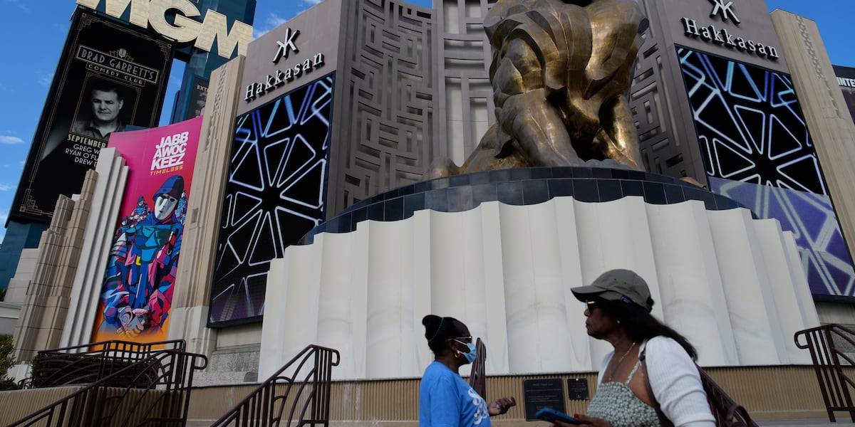 MGM optimistic as Las Vegas sees visitor slump for June MGM optimistic as Las Vegas sees visitor slump for June