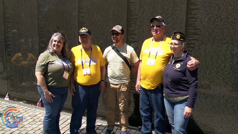 Family of veterans participates in Flag City Honor Flight