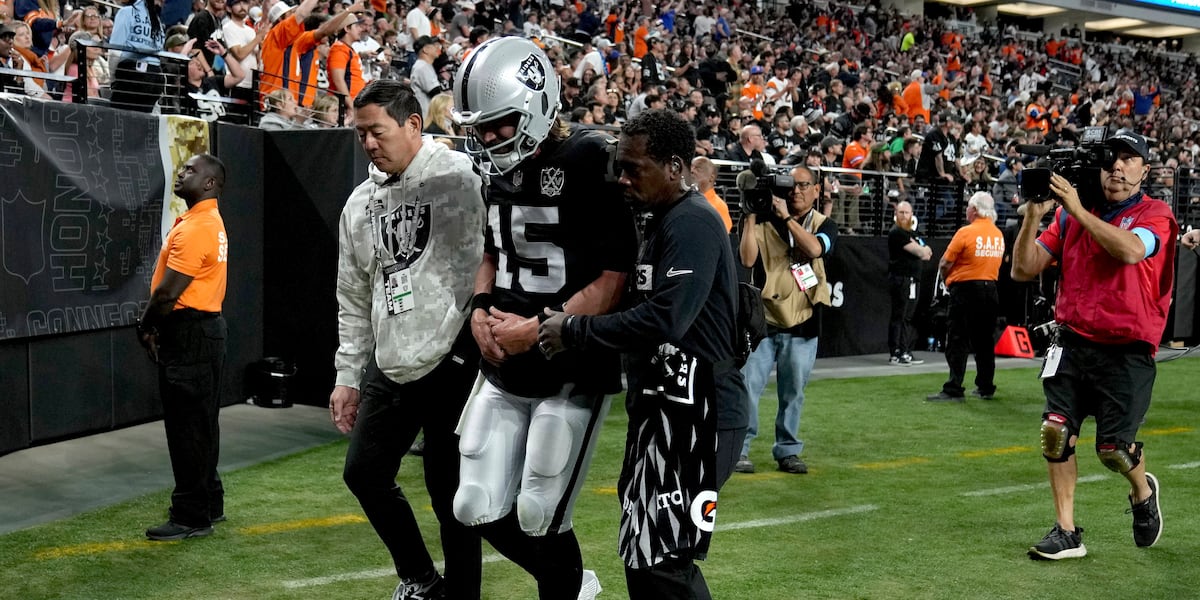 Raiders QB Gardner Minshew suffers potentially serious injury in loss to Broncos Raiders QB Gardner Minshew suffers potentially serious injury in loss to Broncos