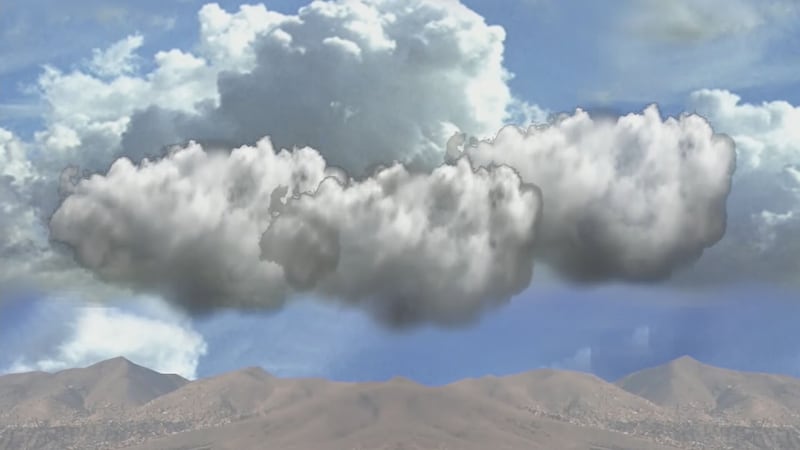 Cloud seeding enhances a cloud to drop more rain and snow by adding tiny ice nuclei to the cloud.