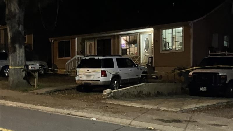 Police say officers responding to a Marietta, Georgia, home found a newborn dead.