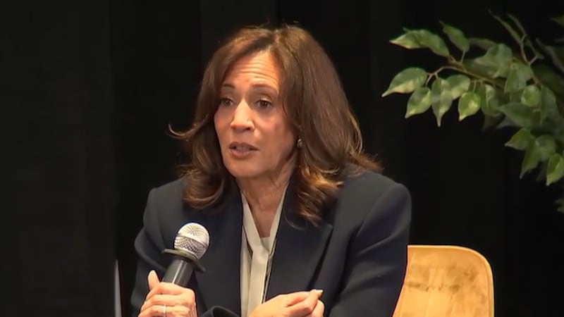 The Nevada State Democratic Party hosted former Vice President Kamala Harris for a fireside...