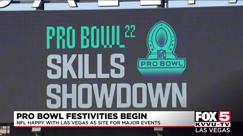 Las Vegas is hosting the Pro Bowl and all of the activities that go with it this week. The NFL...