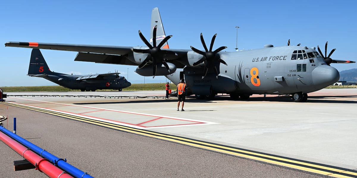Nevada Air National Guard deployed to Colorado wildfires Nevada Air National Guard deployed to Colorado wildfires