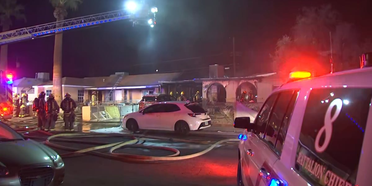 Two fire departments on scene of Henderson house fire Two fire departments on scene of Henderson house fire