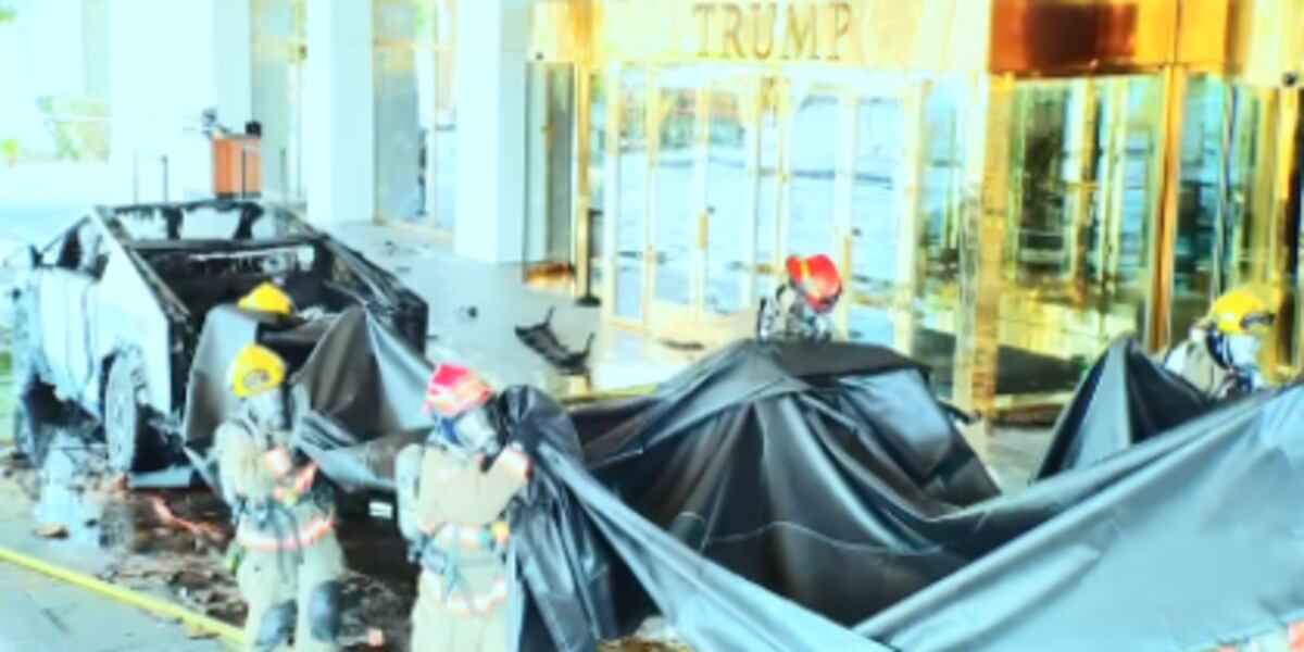 Cybertruck’s exterior prevented further damage in explosion outside Trump Hotel, LVMPD sheriff says Cybertruck’s exterior prevented further damage in explosion outside Trump Hotel, LVMPD sheriff says