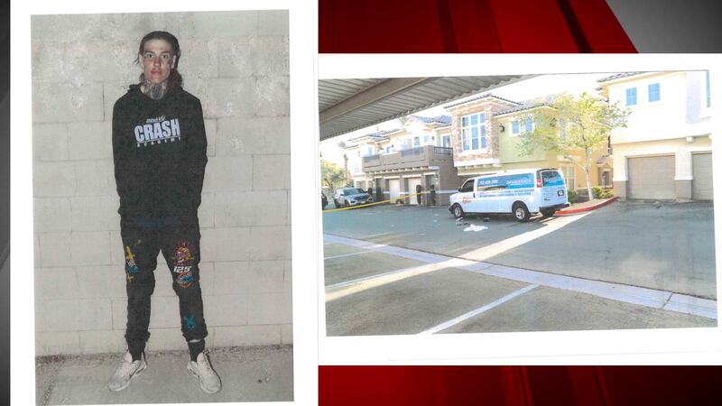 Kayla Alery, left, and grand jury photo of van involved in shooting, right.