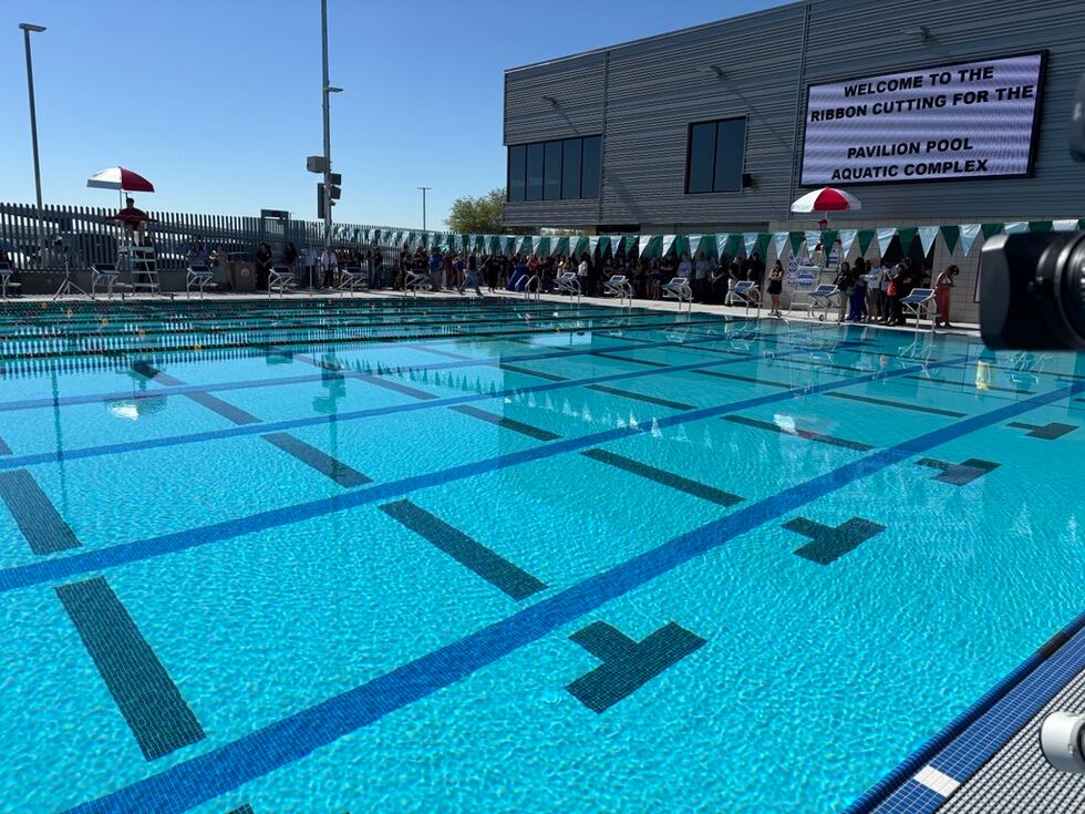 Las Vegas opens new Olympic-sized outdoor pool at Pavilion Center in Summerlin