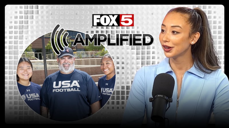 Two trailblazing Nevada State University women's flag football players are heading to Germany...