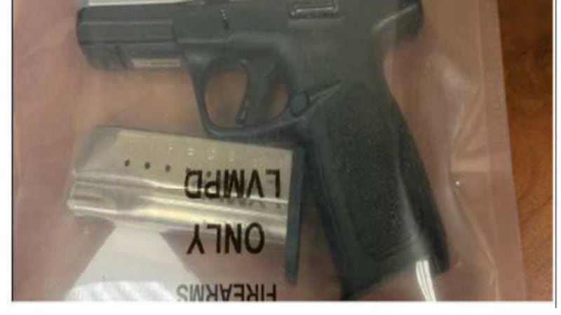Photo of a Smith & Wesson model SD-9 2.0 9x19mm semiautomatic pistol in U.S. v. Treyvon Jameel...