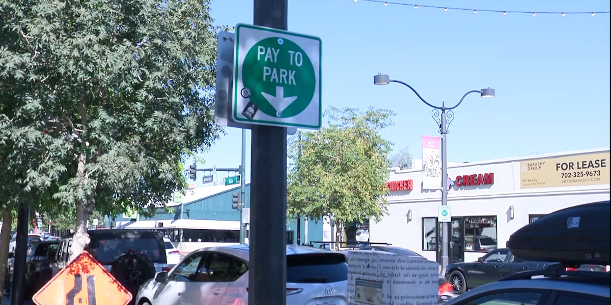 Las Vegas maintains downtown parking rate increase despite business owner concerns Las Vegas maintains downtown parking rate increase despite business owner concerns
