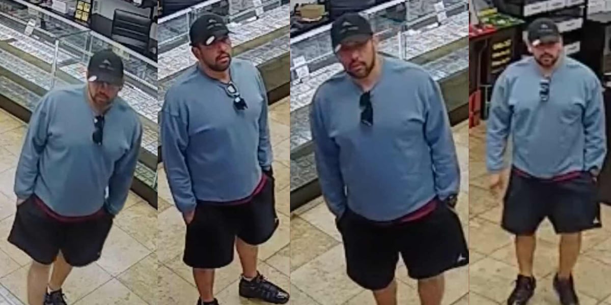 Man accused of taking over K worth of items from northwest Las Vegas business Man accused of taking over K worth of items from northwest Las Vegas business