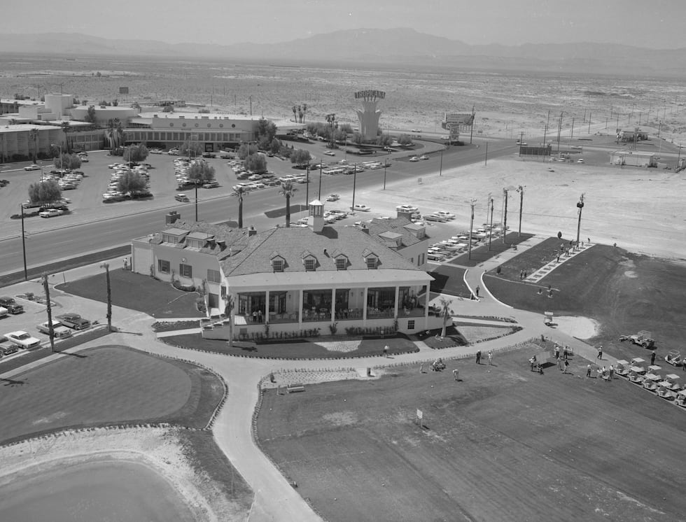 Tropicana Country Club, golf course and hotel.
Don English photo. In Las Vegas, Nevada, April...