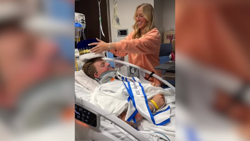 On Friday, Bremen High School posted a video of senior quarterback Carson Kimball adorned with...