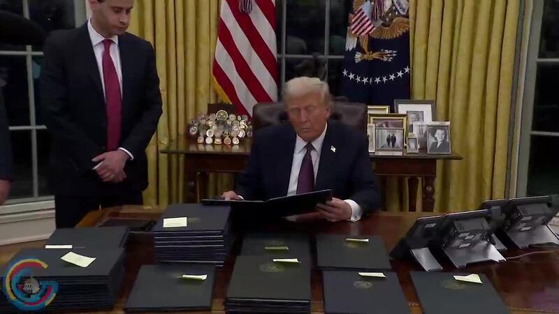 Trump signs executive orders