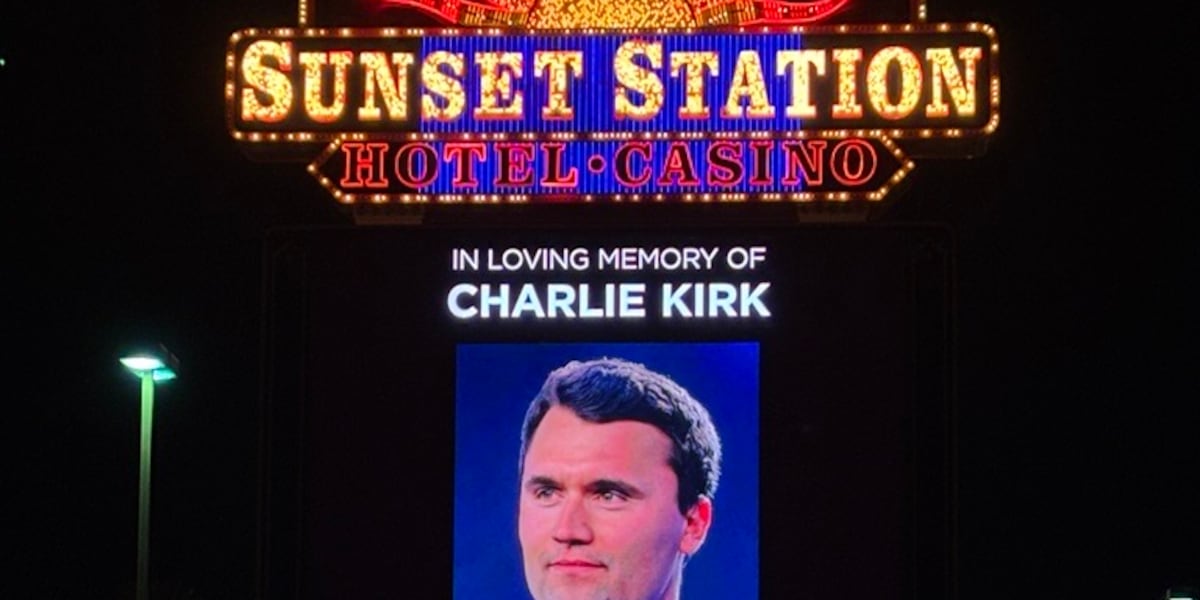 Man arrested after threats over Charlie Kirk memorial at Henderson casino Man arrested after threats over Charlie Kirk memorial at Henderson casino