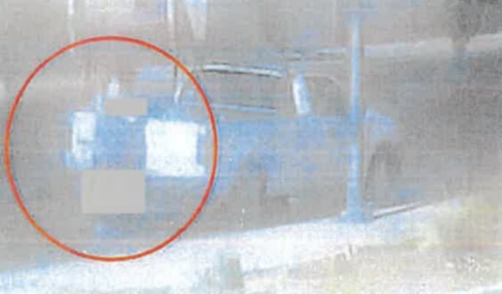 Police shared photos of Guadalupe Camarillo Guarneros' truck in an arrest report.