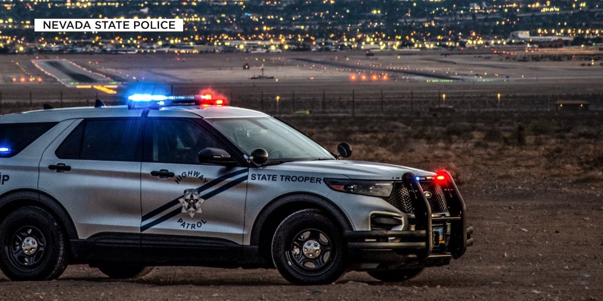 Man dies after crashing into barrier on 215 in south Las Vegas Man dies after crashing into barrier on 215 in south Las Vegas