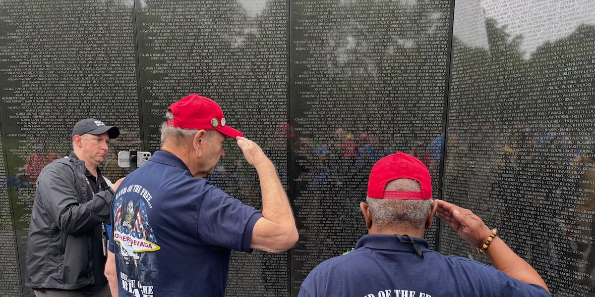 Nevada veterans return after emotional trip to tour war memorials in Washington D.C. Nevada veterans return after emotional trip to tour war memorials in Washington D.C.