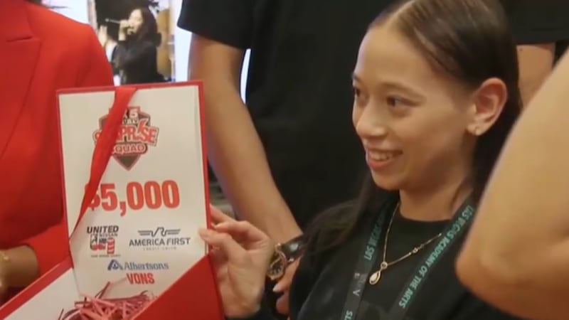 FOX5's Surprise Squad partnered with United Nissan to help a Las Vegas Valley teenager who...