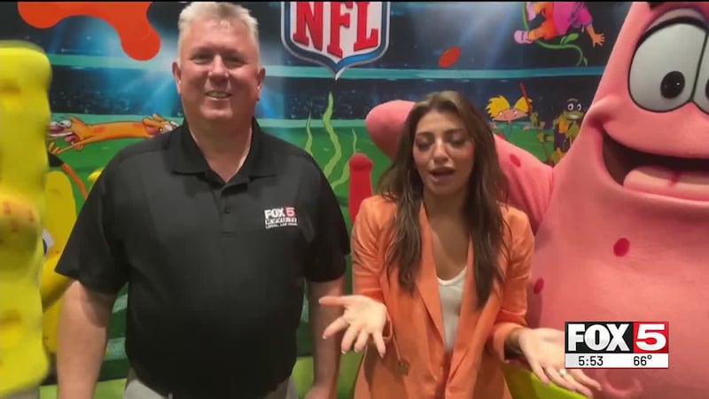 Special look inside Super Bowl radio row