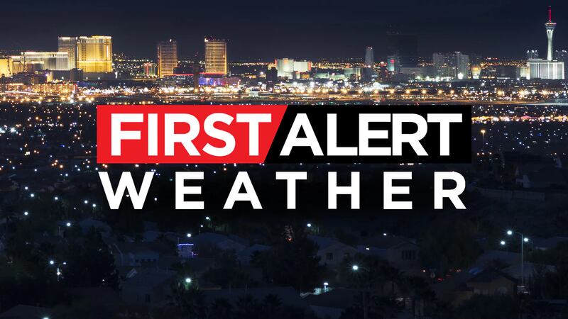 Most of the Las Vegas area will stay dry with some more sunshine working out.