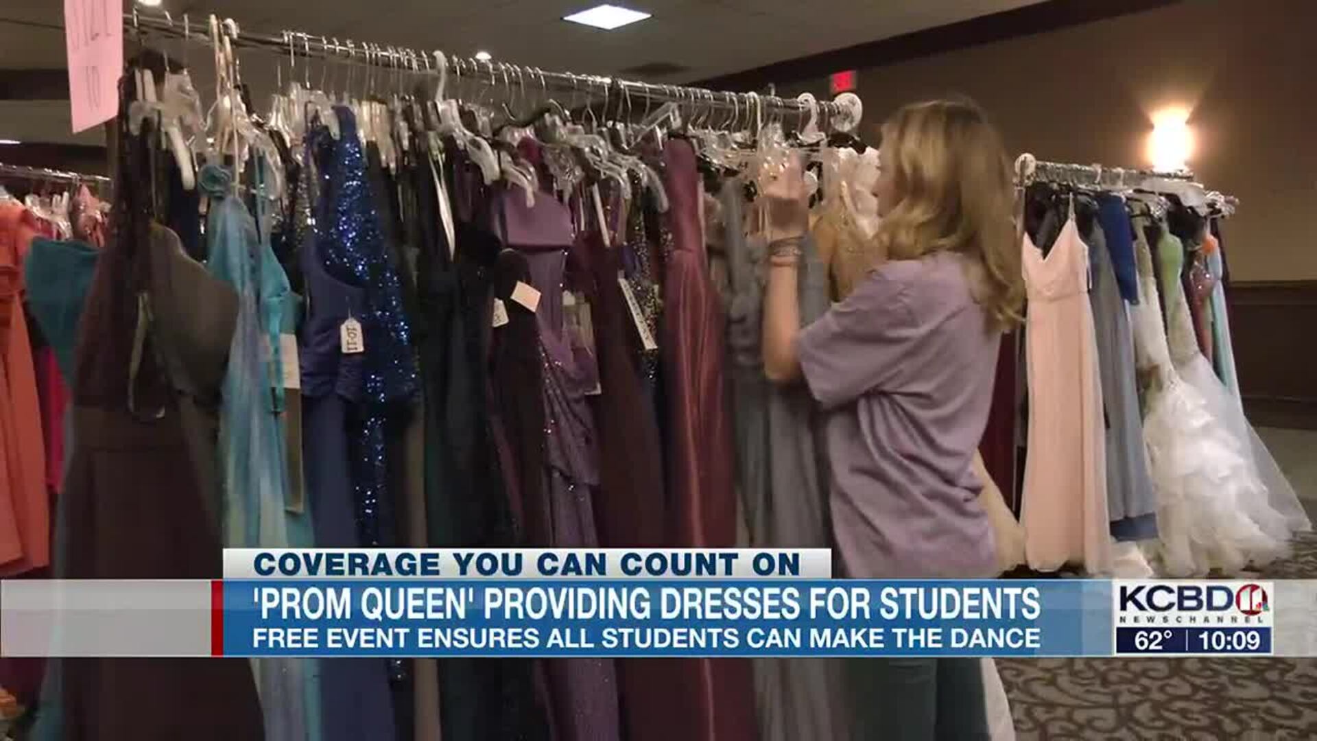 'Prom Queen' providing dresses for students 'Prom Queen' providing dresses for students