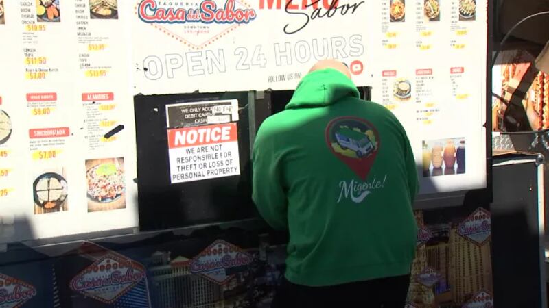 FOX5 talks to a local street vendor who has created an app designed to protect other vendors...
