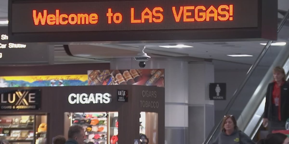 Small Las Vegas businesses hit by decline in international tourists