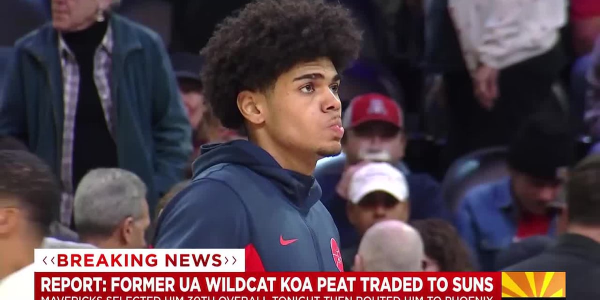 Koa Peat smiling during an interview