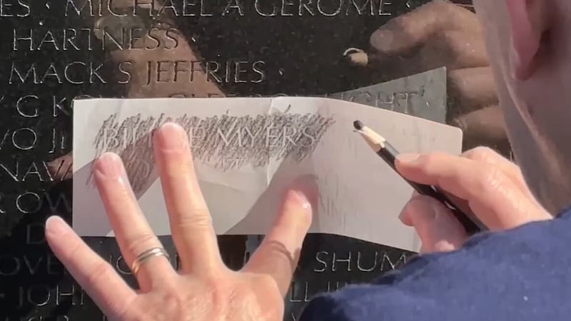 Veterans remember fallen friends at DC memorial