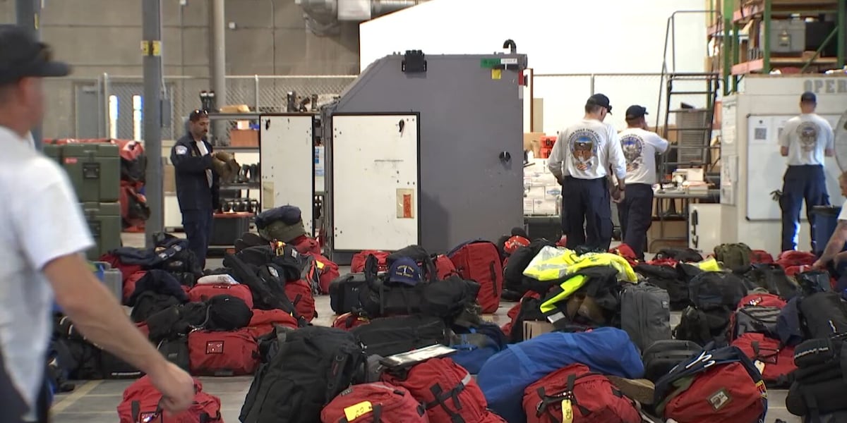 Nevada Task Force 1 head to aid flood recovery in Texas