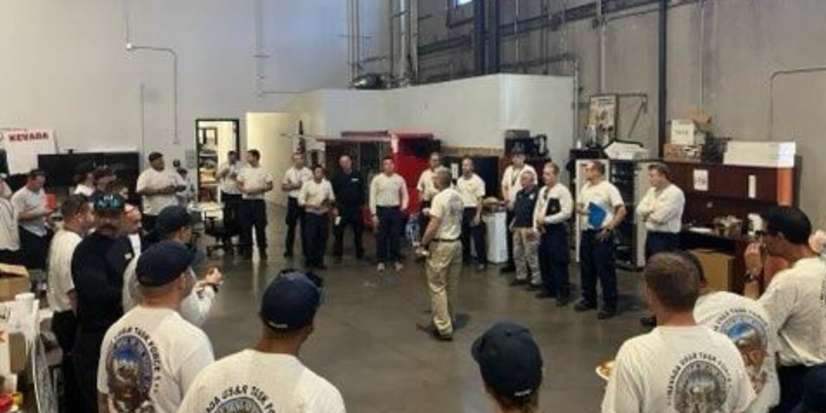 Nevada Task Force 1 team deploys to Texas for flood recovery efforts