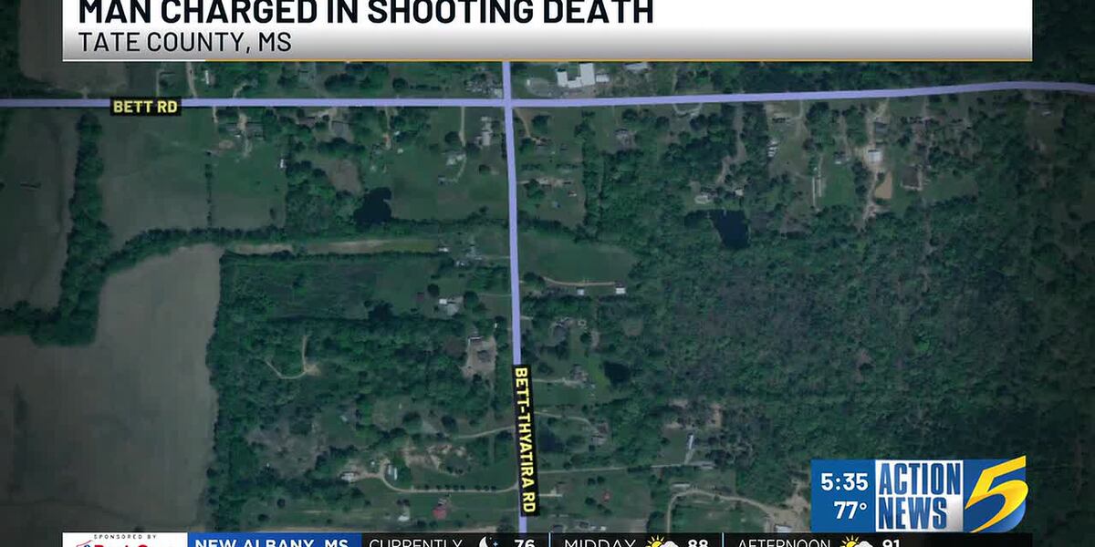 Coverage image for: Man charged with first-degree murder after deadly Tate Co. shooting