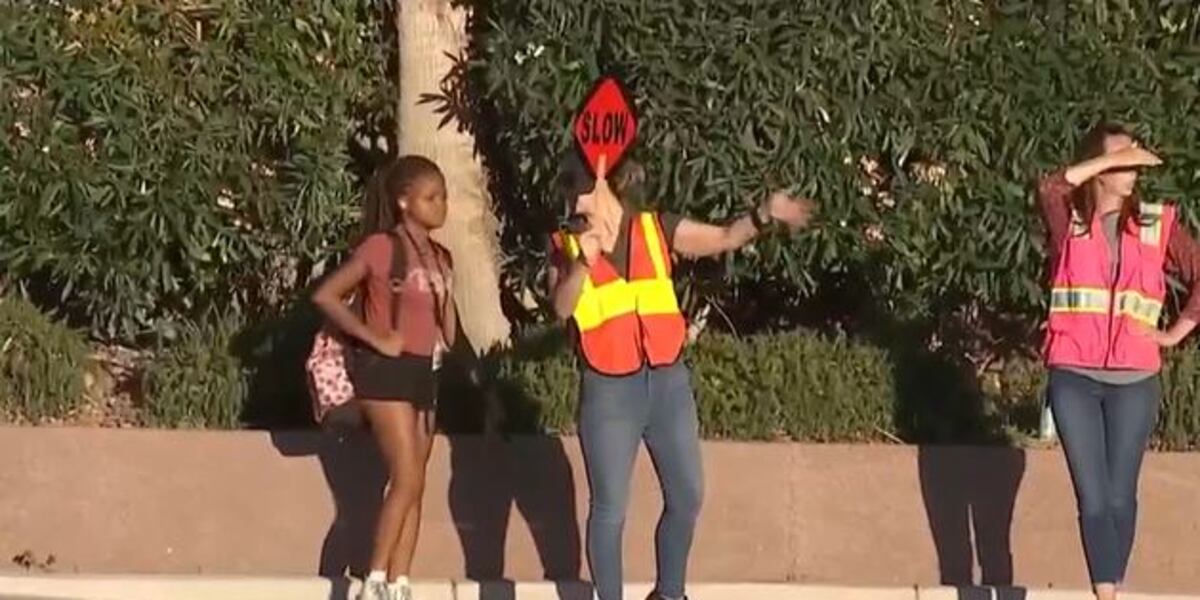 Las Vegas City leaders, parents push to make roads safer for students