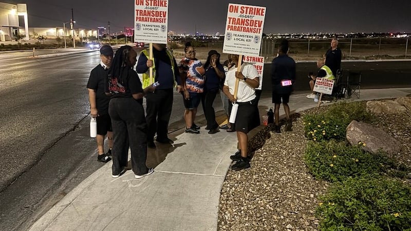 Members of Teamsters have begun their threatened strike Wednesday morning, amid ongoing labor...