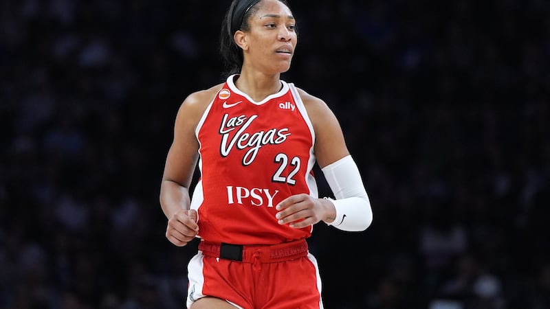 The Las Vegas Aces secured a playoff spot with an 83-76 victory over the Washington Mystics on...