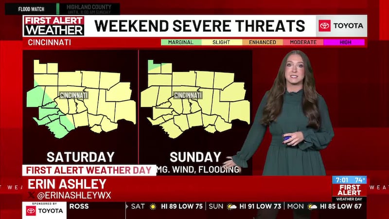 First Alert Weather Day: Flood Watch expanded for parts of Tri-State