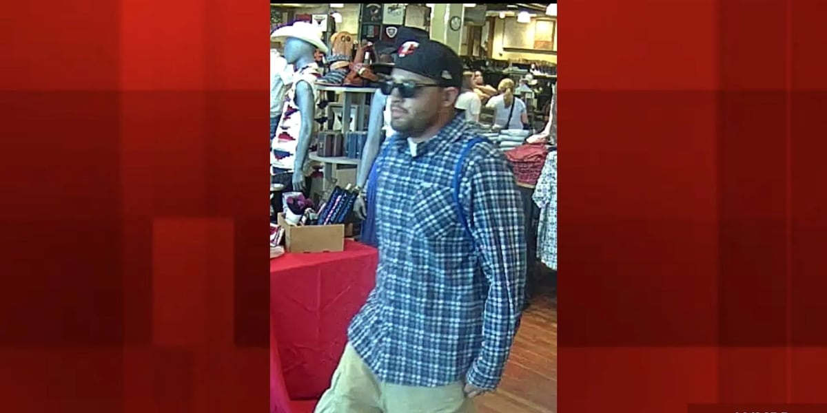Las Vegas police search for suspect in ‘high-value’ retail theft