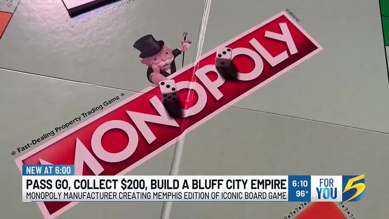 A popular property trading game is moving its pieces to the Bluff City to create a new...