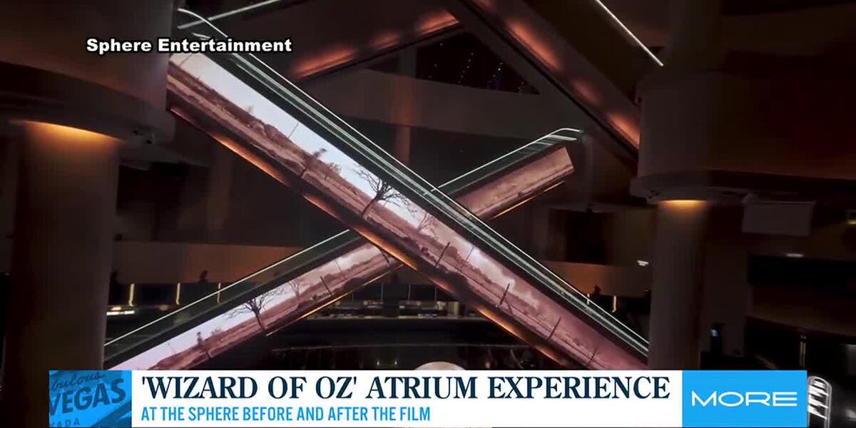'Wizard of Oz' Atrium experience at Sphere