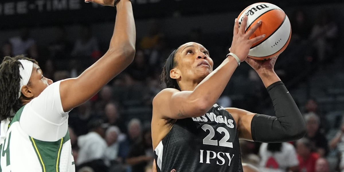 Las Vegas Aces Roll Past Seattle Behind Wilson