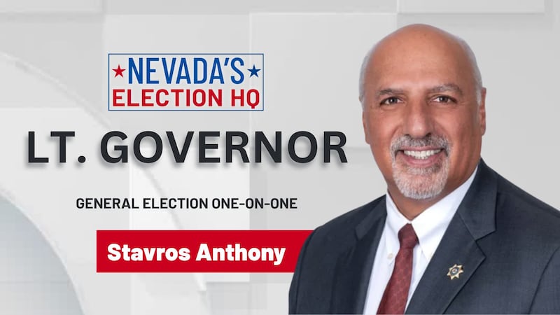 Stavros Anthony sits down with FOX5 News ahead of the 2026 General Election
