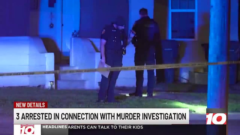 Amarillo police have arrested three men in connection with a homicide investigation.