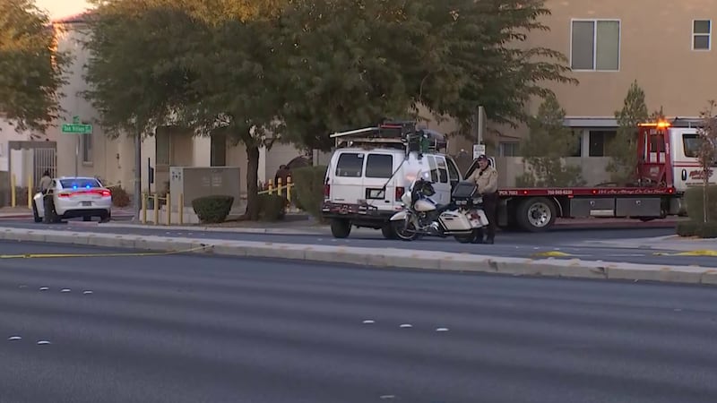 Las Vegas Police Investigate Crash That Killed Motorcyclist las-vegas-police-investigate-crash-that-killed-motorcyclist